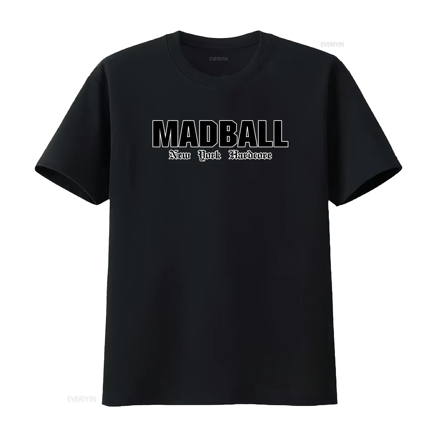 Vintage Fashion Jersey - マッドボール ニューヨーク ハードコア Tシャツ スタイリッシュプリント アーバンファッション