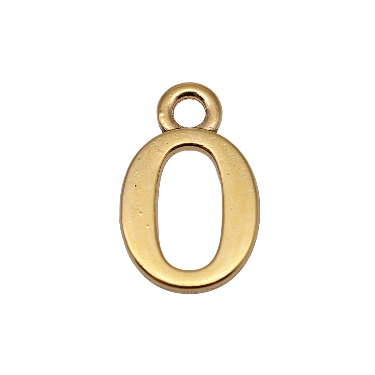 10 個 26x16mm アンティークゴールドカラー番号 0 - Vintage Fashion Stores のレビューと価格