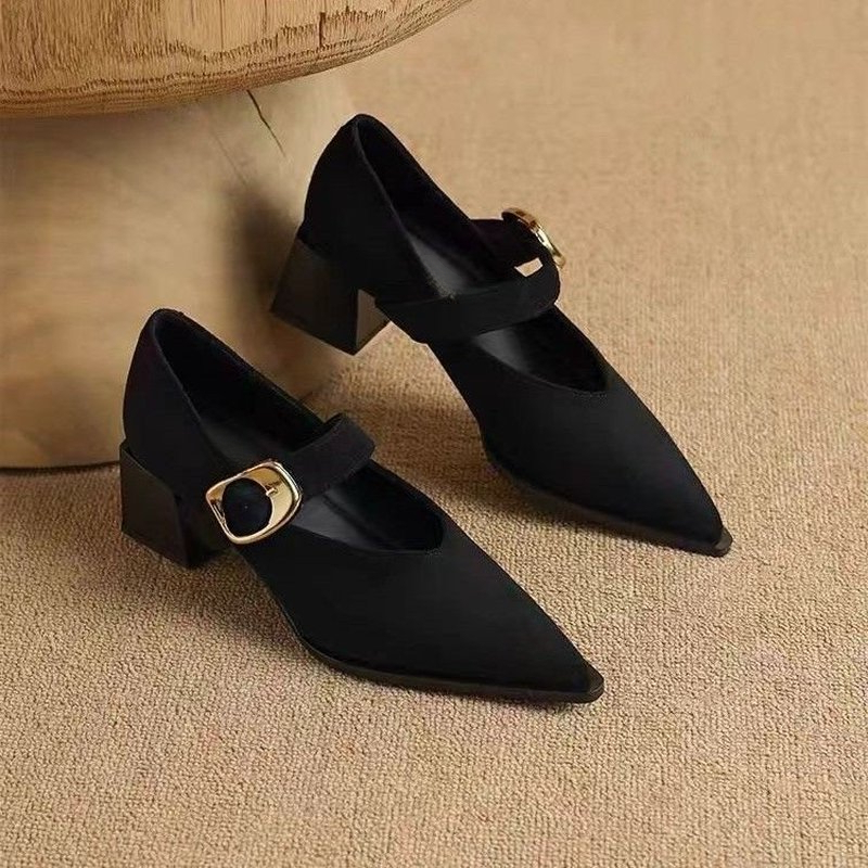 レディース ヴィンテージ メリージェーン ブロックヒール パ - Vintage Fashion Online のレビューと価格