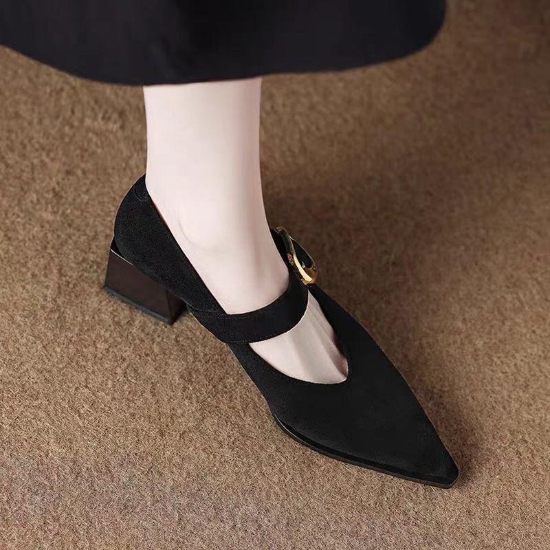 レディース ヴィンテージ メリージェーン ブロックヒール パ - Vintage Fashion Online のレビューと価格
