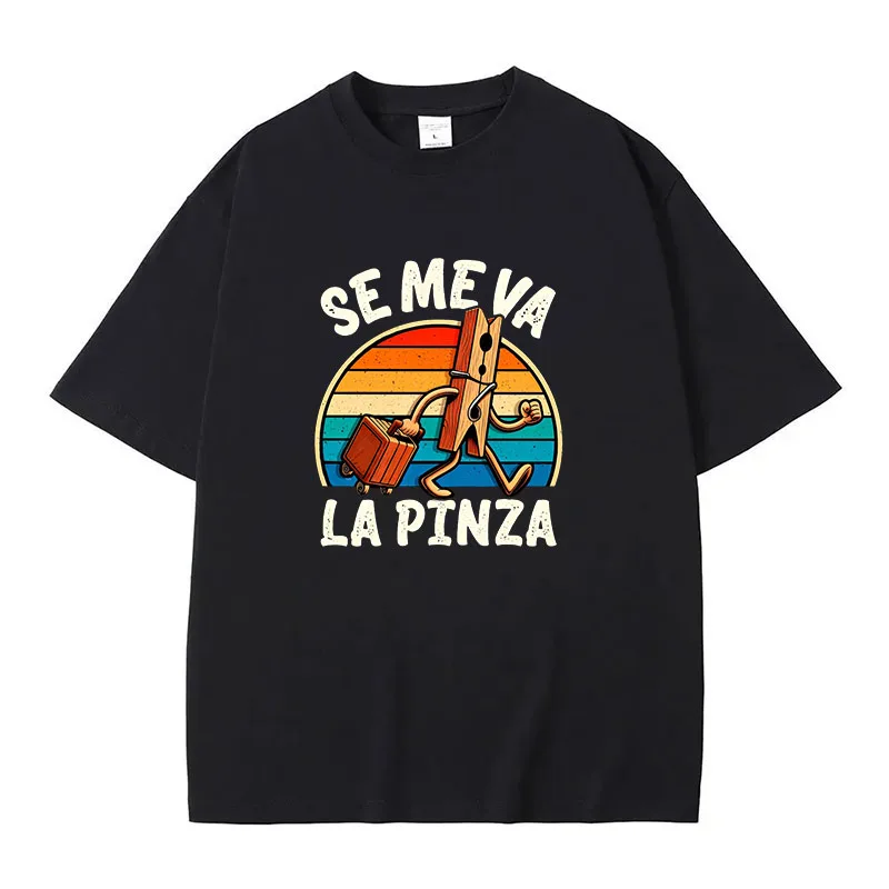 S-5XL メンズ Se Me Va La Pinza Tシ - Vintage Fashion La のレビューと価格