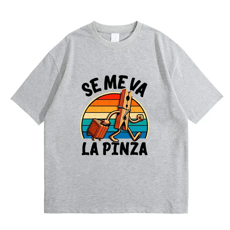 S-5XL メンズ Se Me Va La Pinza Tシ - Vintage Fashion La のレビューと価格